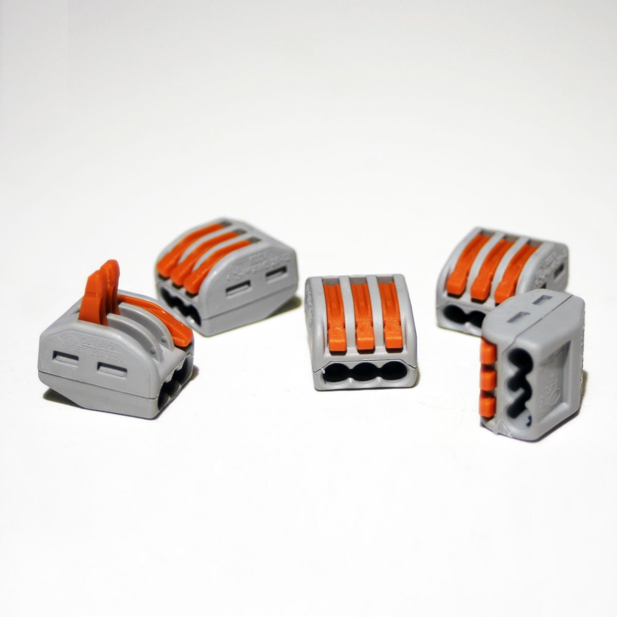 WAGO Connector Terminal 3 with Actuating Lever 0.8 -2.5 mm2
