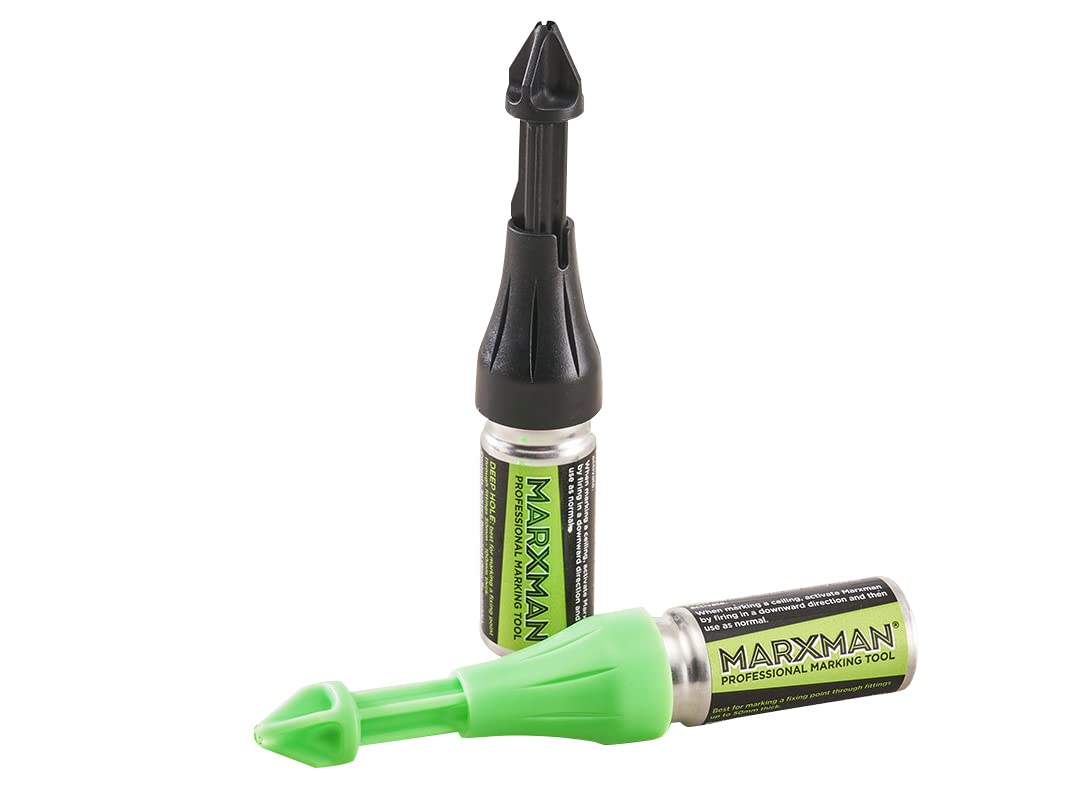 R&C Components Ltd Marking Pen Twin Pack, Black and Green Marxman Marking Tool