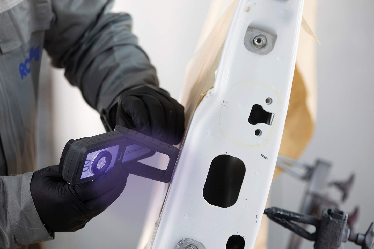Scanprip Scangrip 03.5801 Light LED Hand Work Light with Battery for UV Curing