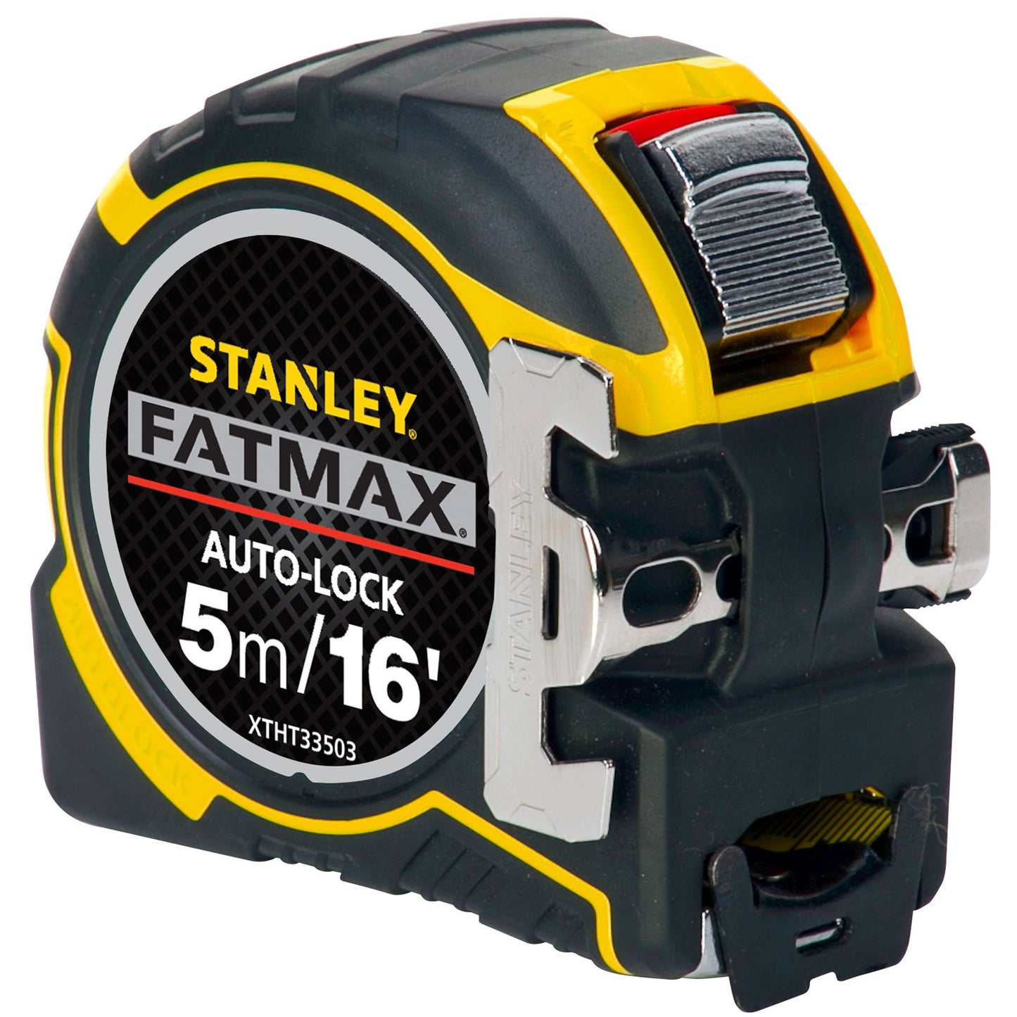 Stanley ZSTA-0-33-504 STA033504 FatMax Autolock Pocket Tape 8m/26ft (Width 32mm) Pro 8 m/26 ft, Multi-Colour