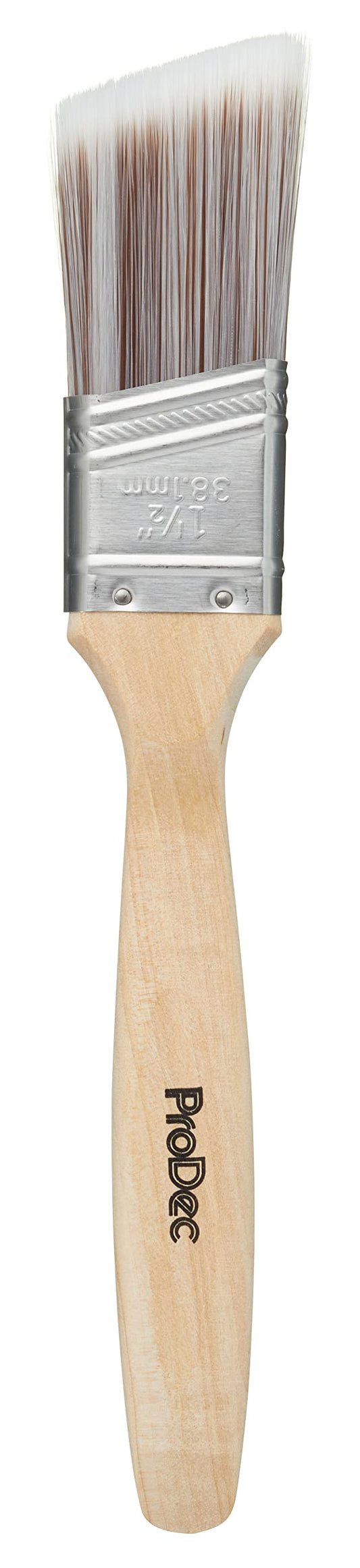 ProDec 2 inch Premier Trade Professional Synthetic Short Handle Cutting In Paint Brush for Sharp Edge Lines Painting with Emulsion