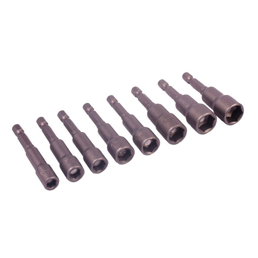 Blue Spot 14107 Magnetischer Steckschlüssel, 1/4 Zoll, 8 Stück