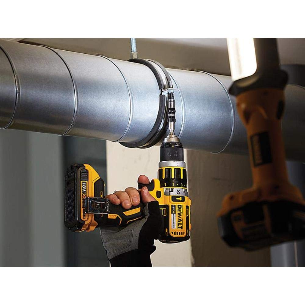 DeWalt dt70518t-qz Set 10-teilig für Schrauben: beweglicher mit Bithalter Bits PZ3 Impact Torsion PH2 25 mm T15: PL6 x1, x1, T30 x1, x2, X2, PZ2 X2, Pivot-Bithalter.