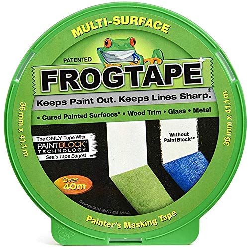 Frog Tape Painter's Masking Tape Multi Surface - 36 mm x 41.1 m FrogTape (2, 36mm x 41.1m)