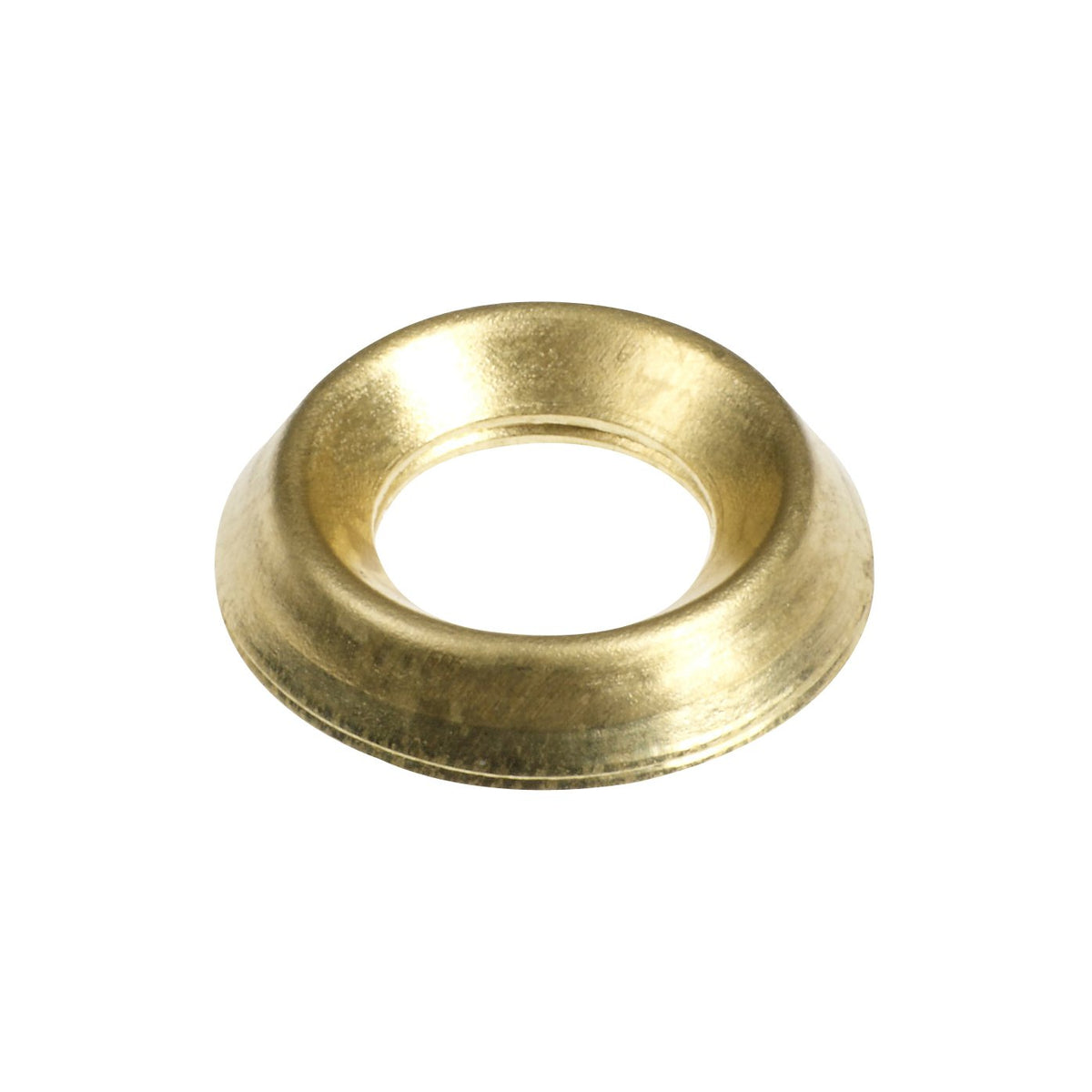 TIMco 10BCUPP Brass Surface Screw Cups - Gold (Box of 50)