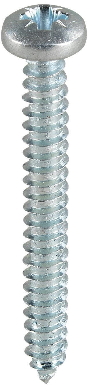 TIMco PZ2 PAN BZP Self Tapping Screw - Silver (Box of 12)