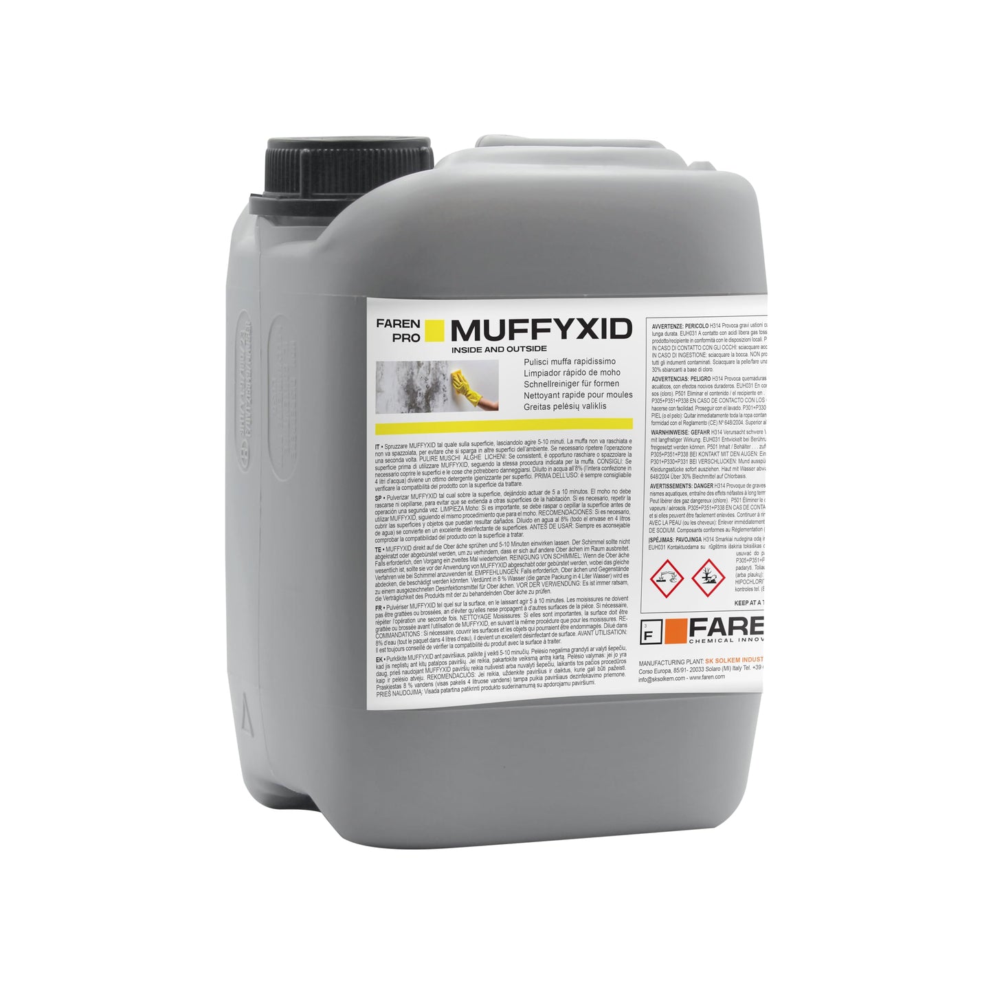 MUFFYCID - ELIMINATE MUFF/MUSK/ALGAE 500 ML