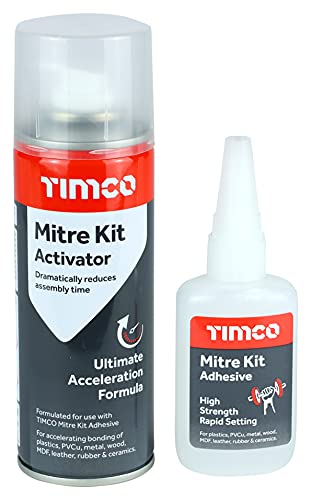 TIMCO Instant Bond Mitre Kit - 200ml / 50g