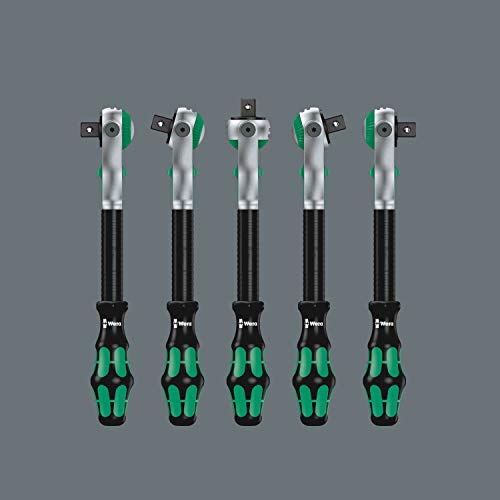 Wera 8100 SA 6 Zyklop Speed 1/4" Multi-function Ratchet & Socket Set, Metric, 28pc, 05004016001