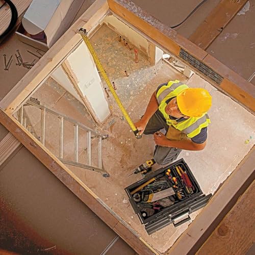 Stanley ZSTA-0-33-504 STA033504 FatMax Autolock Pocket Tape 8m/26ft (Width 32mm) Pro 8 m/26 ft, Multi-Colour