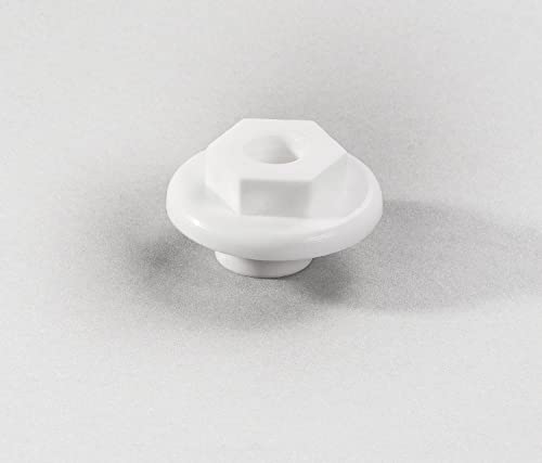 Rawlplug Wash Basin Fixing Kit Wall Mounted | Mounting Kit for Large Washbasins with Screws and Plugs | Bathroom Sink Fitting | Wall Hung Basin | Bathroom Fixtures,White,10x140,R-S1-KPU141