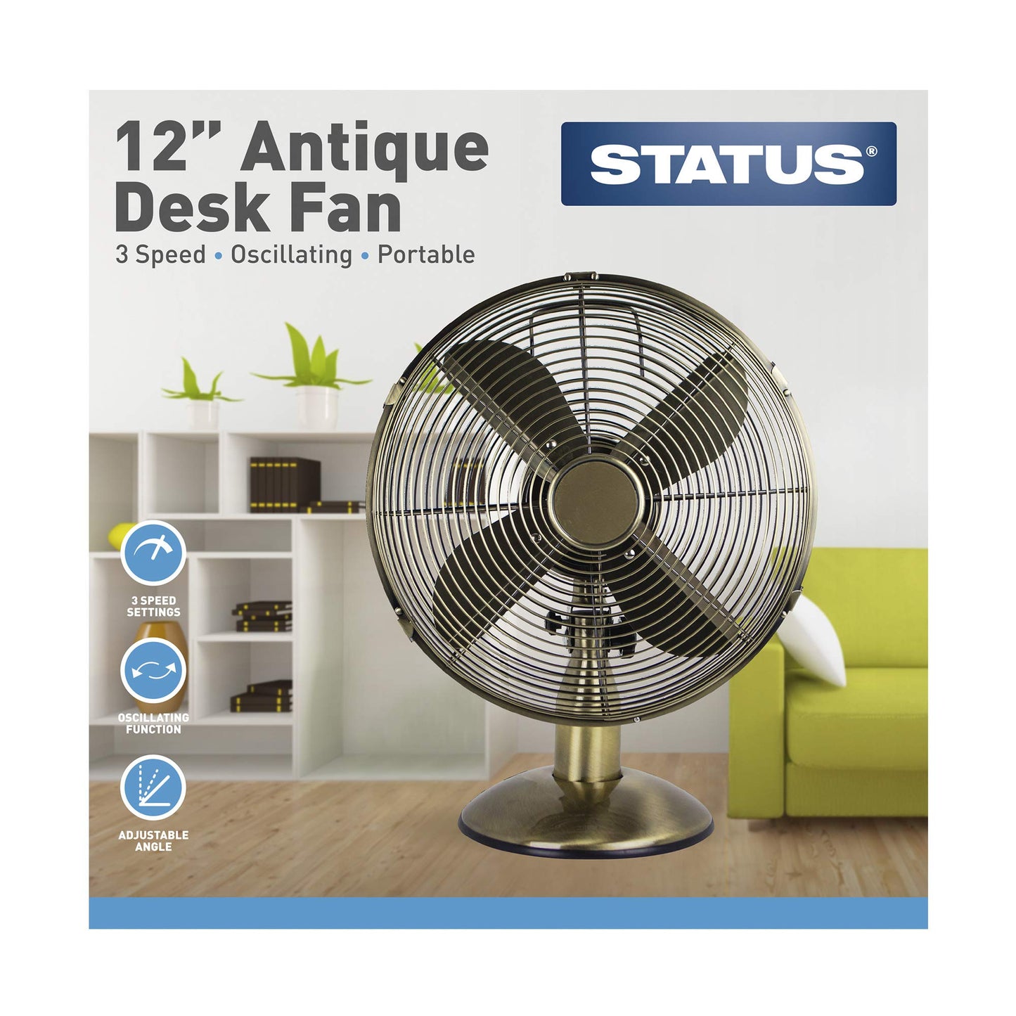 STATUS: Desk Fan