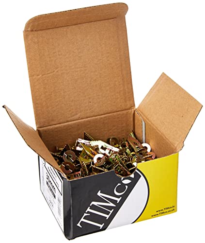 TIMCO Hammer-in Plasterboard Fixing - 4 x 30mm - Gold - Box of 100