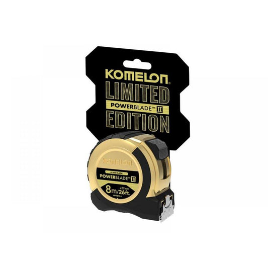 Komelon Limited Edition Gold PowerBlade II 8m/26ft (Width 27mm) (KOM826GOLD)