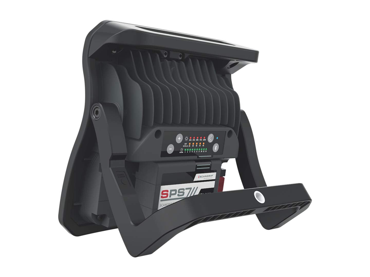 Scanprip Scangrip Multimatch 03.5653 3 LED Battery Work Light with High CRI+ Value, All Daylight, Bluetooth and PLC System