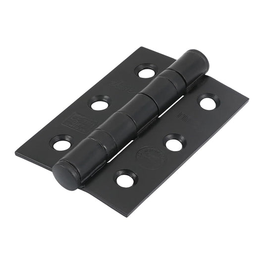 Timco - Grade 7 Ball Bearing Fire Door Hinges - Epoxy Black (Size 75 x 50-2 Pieces)