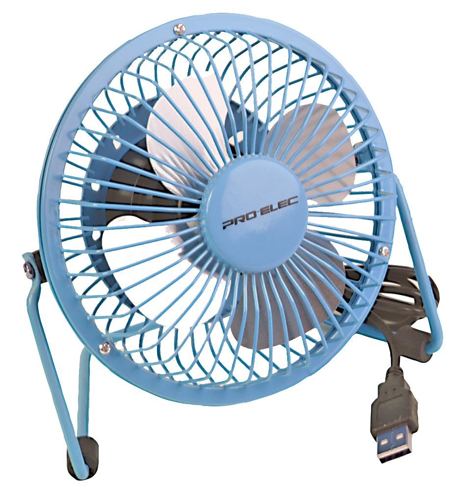AmazonUkkitchen pro elec 4-Inch Mini USB Desk Fan -