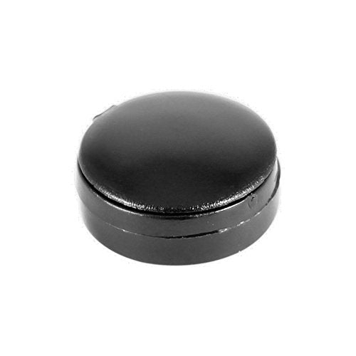 TIMCO Hinged Screw Caps Small Black - To fit 3.0 to 4.5 Screw