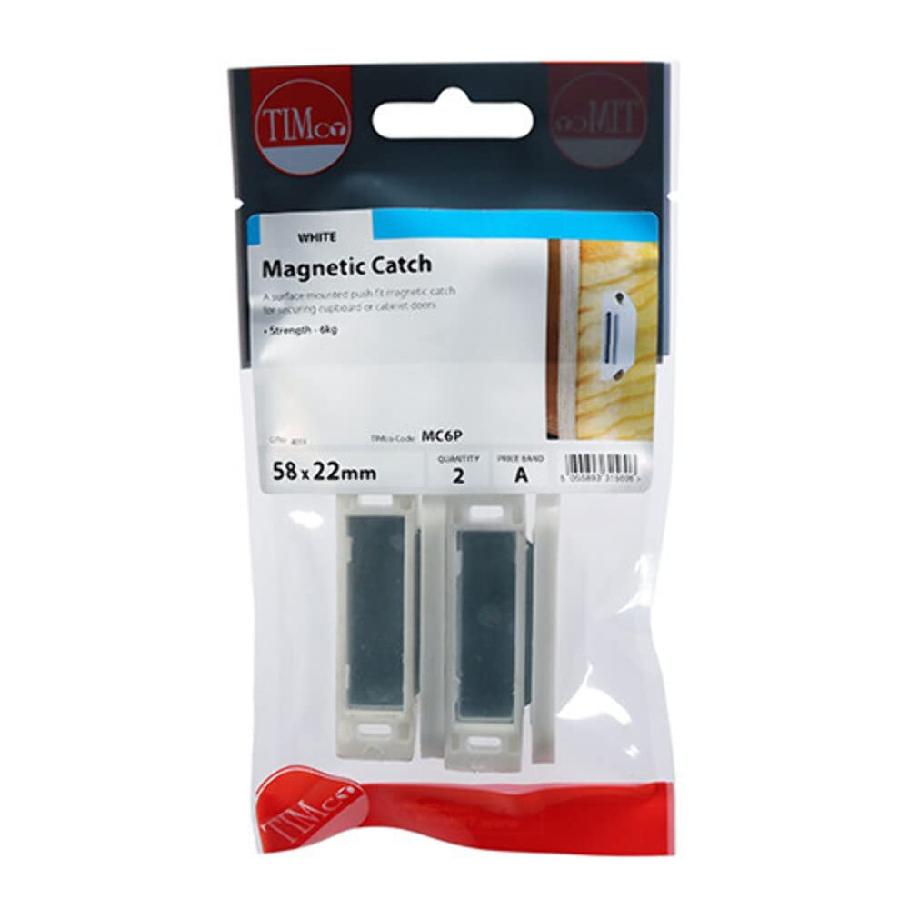 TIMco MC6P Magnetic Catch (2-Piece) (Box of 2)