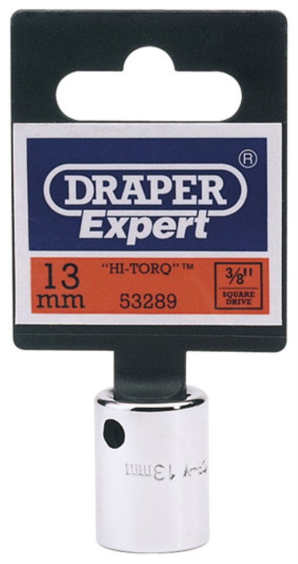 DRAPER EXPERT 15MM 3/8" SQUARE DRIVE HI-TORQ BI-HEXAGON SOCKET