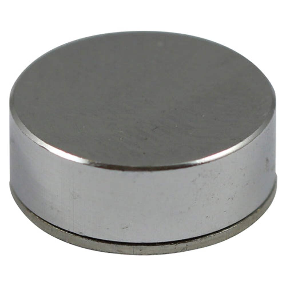 TIMCO Threaded Screw Caps Solid Brass Polished Chrome - 12mm