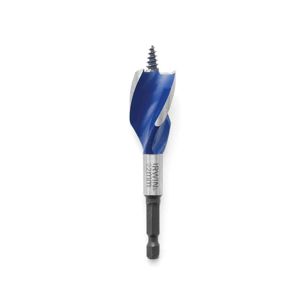 Irwin 1921930 14 mm x 4-Inch 6X Blue Groove Stubby Wood Bit - Parent