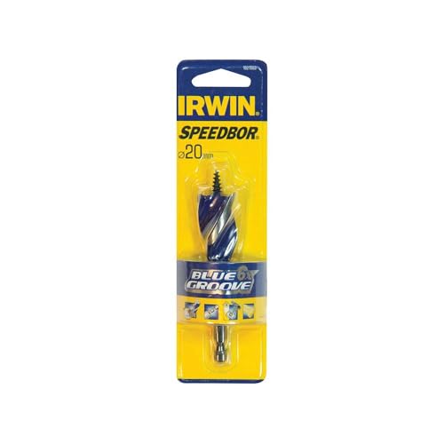 Irwin 1921930 14 mm x 4-Inch 6X Blue Groove Stubby Wood Bit - Parent