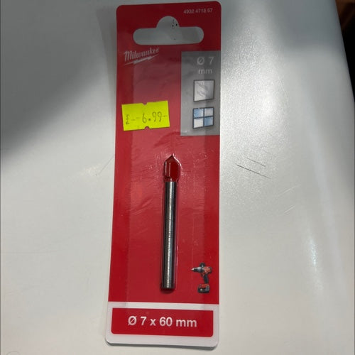 Milwaukee tile bit 7.00mm