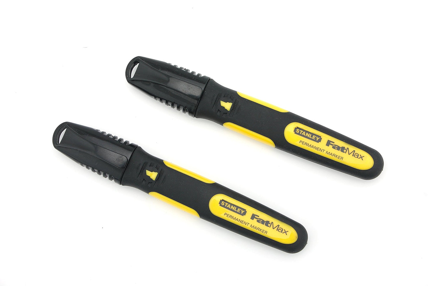 Stanley 0-47-314 FatMax Chisel Tip Marker (Pack of 2) - Black