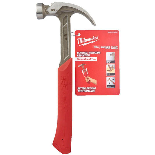 Milwaukee 16oz curved claw hammer MCT1010/4BL