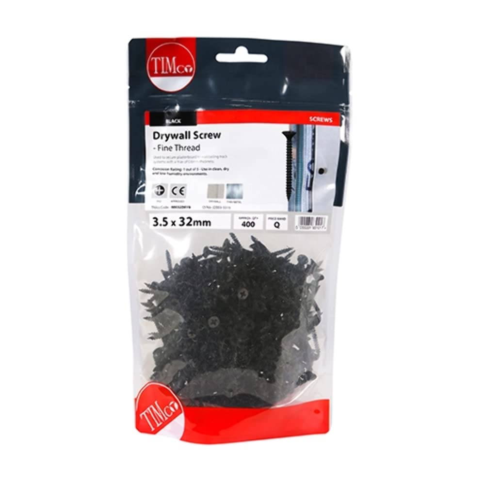 TimCo 00075DRYB Drywall Screw PH2-BLK