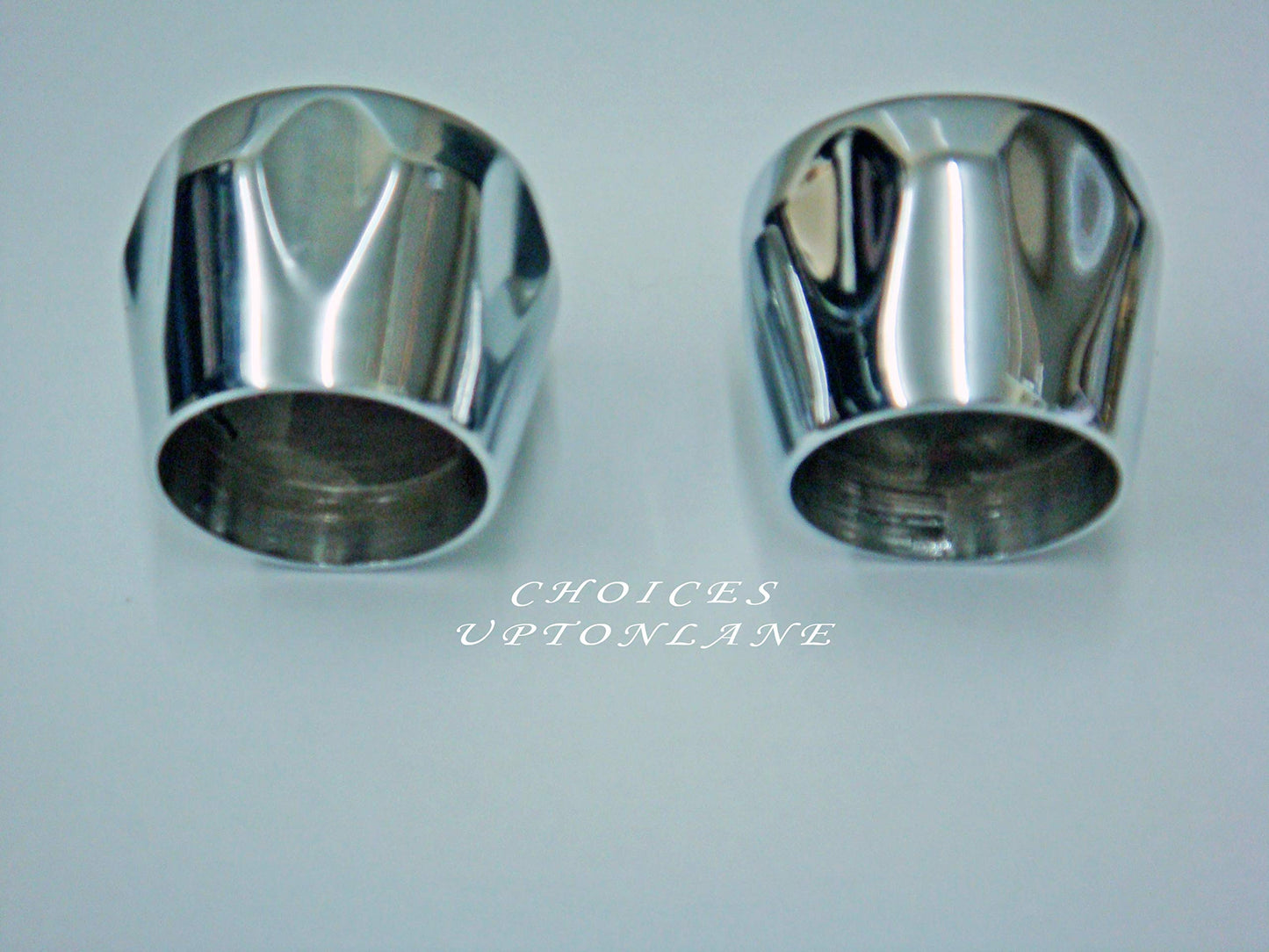 Replacement HOT & Cold TAP TOP Head Covers Chrome Plated 1/2" for Basin/Bath & Kitchen Sink TAPS