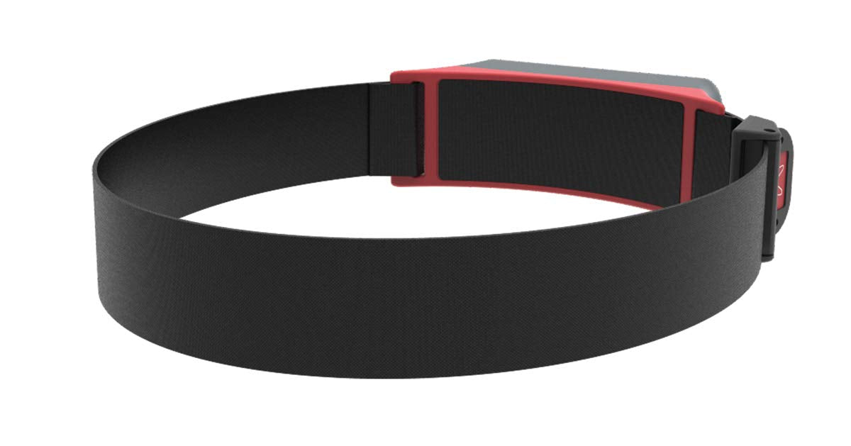 Scangrip Lámpara Frontal Night View, Aluminium or Polymer, Black/red
