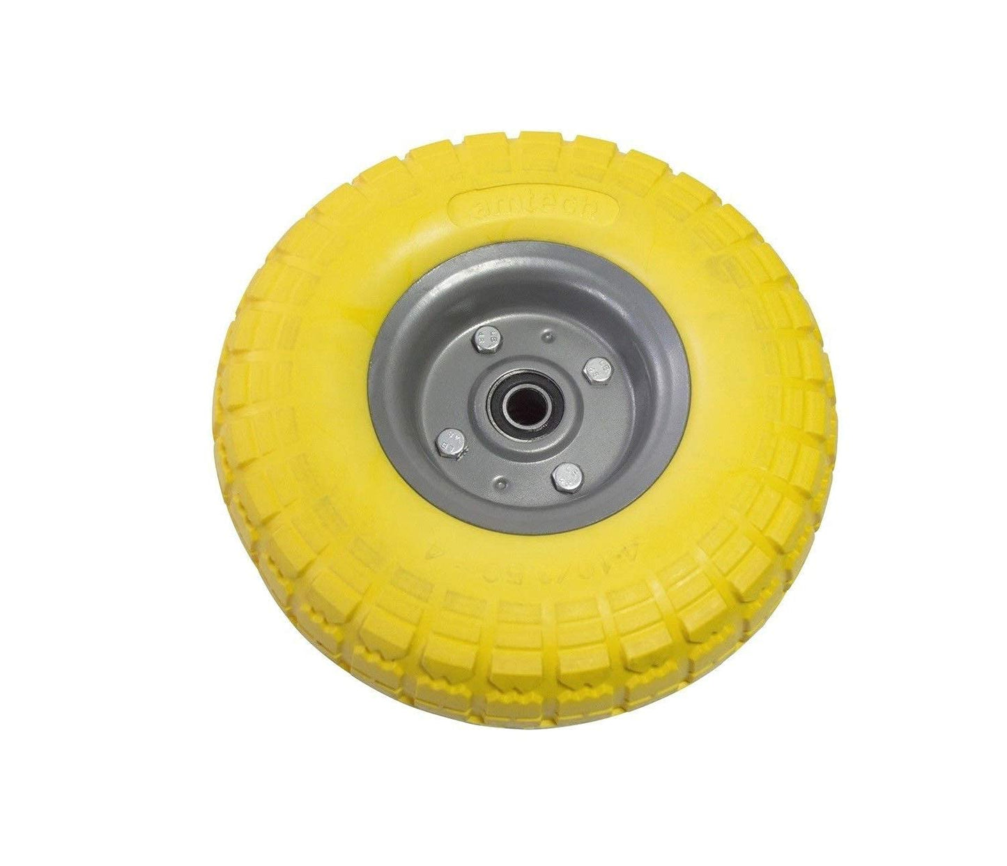 Handyfix 2 X 10" Puncture Burst Proof Solid Rubber Sack Truck Trolley Wheels Spare Tyres Puncture Burst Proof -2 X 10"