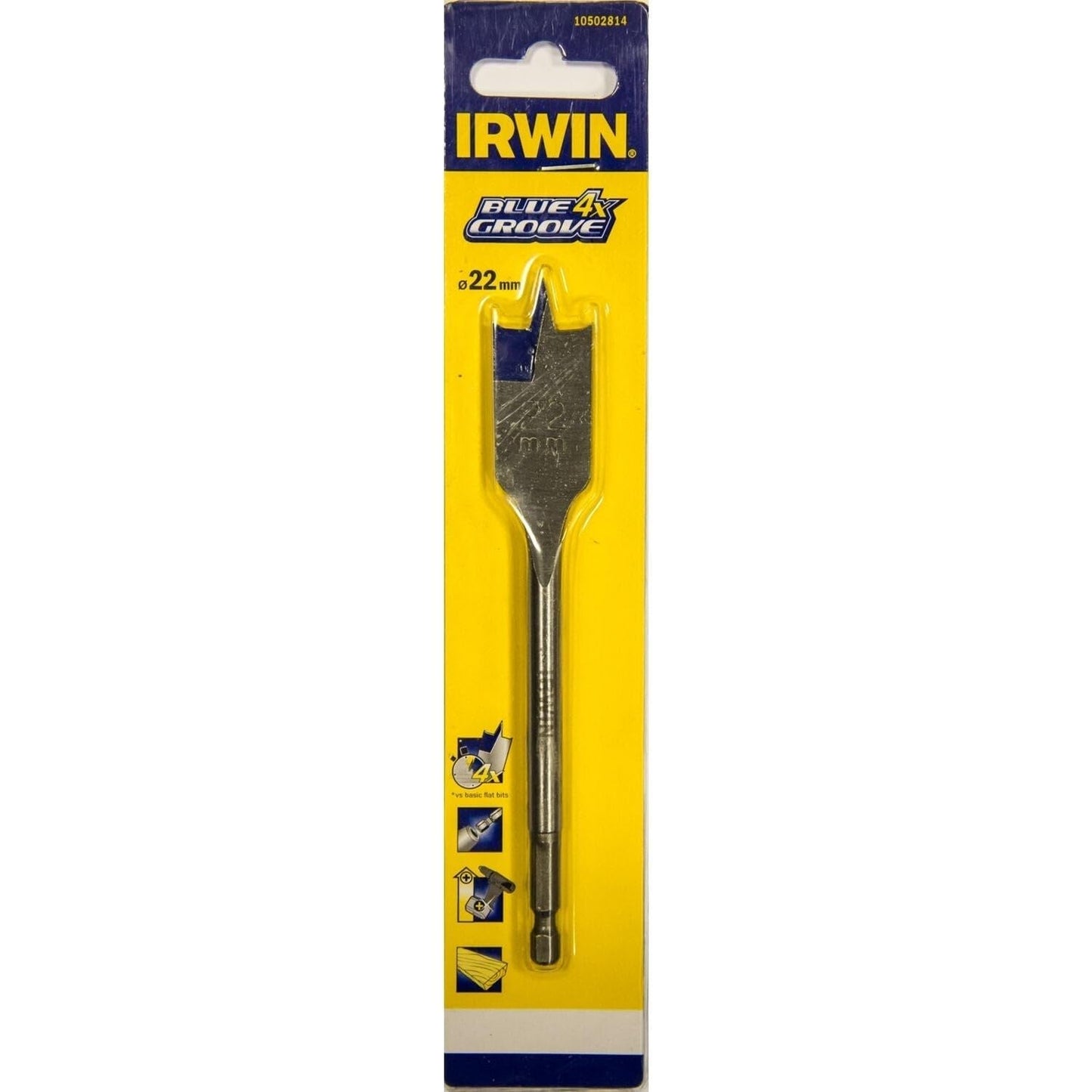 IRWIN Blue Groove Flatbit