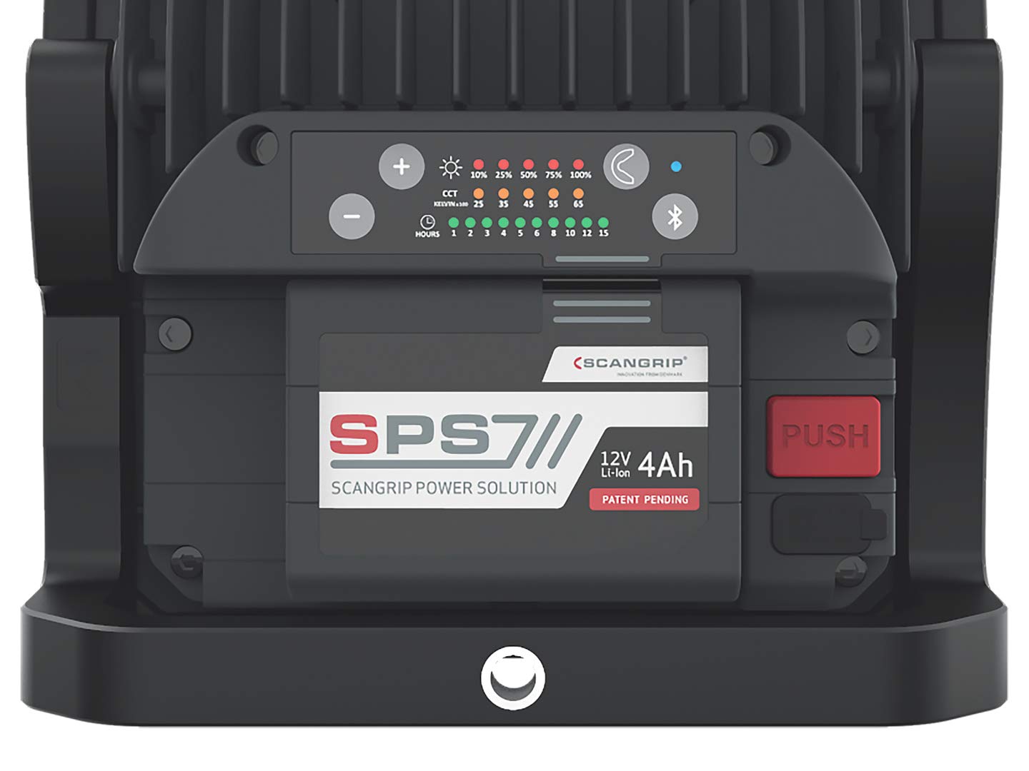 Scanprip Scangrip Multimatch 03.5653 3 LED Battery Work Light with High CRI+ Value, All Daylight, Bluetooth and PLC System