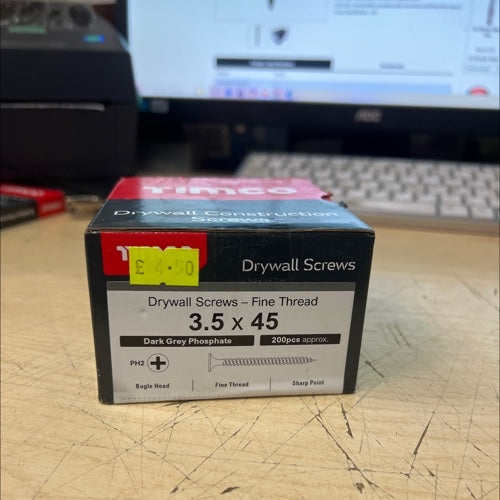 Timco dry wall screws 4.5 x 45 00045DRYS
