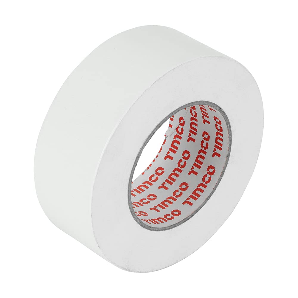 TIMco HDCTWHITE Heavy Duty Cloth Tape 50mm x 50m - White