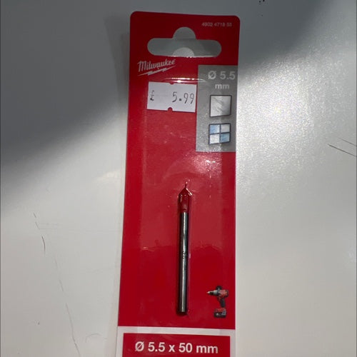 Milwaukee tile bit 5.5mm