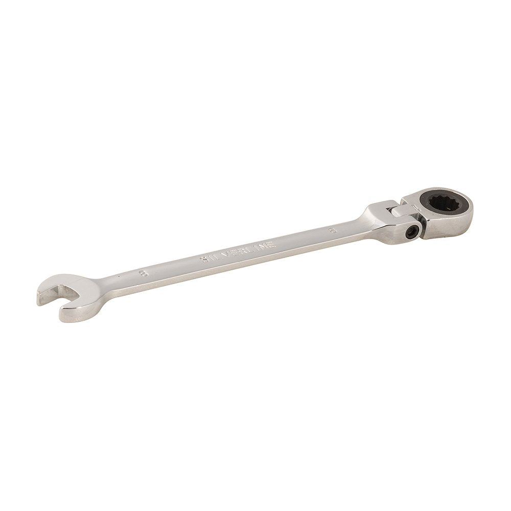Silverline 196573 Flexible Head Ratchet Spanner, 13 mm