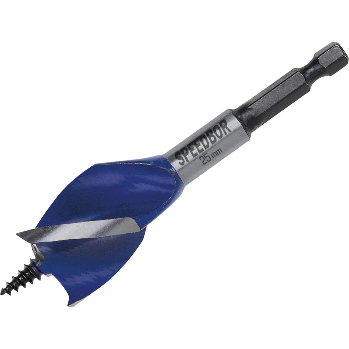 Irwin 1921930 14 mm x 4-Inch 6X Blue Groove Stubby Wood Bit - Parent