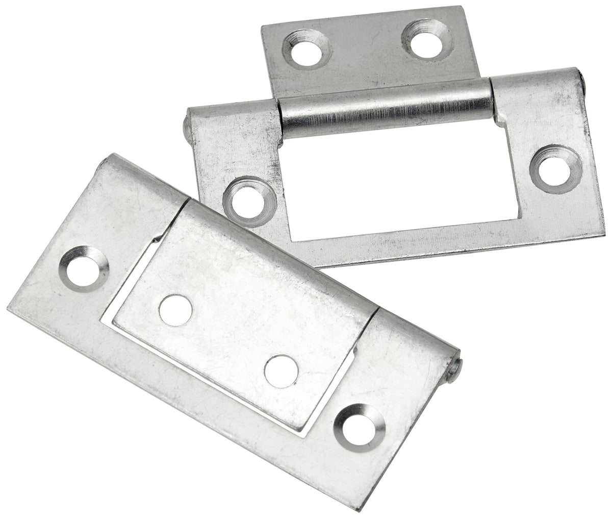 TIMCO Flush Hinges (105) Steel Silver - 50 x 38.5