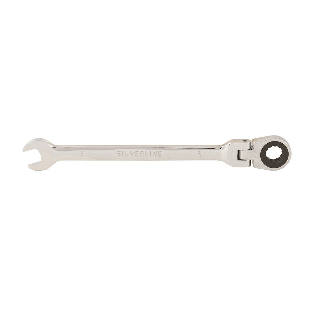 Silverline 196573 Flexible Head Ratchet Spanner, 13 mm