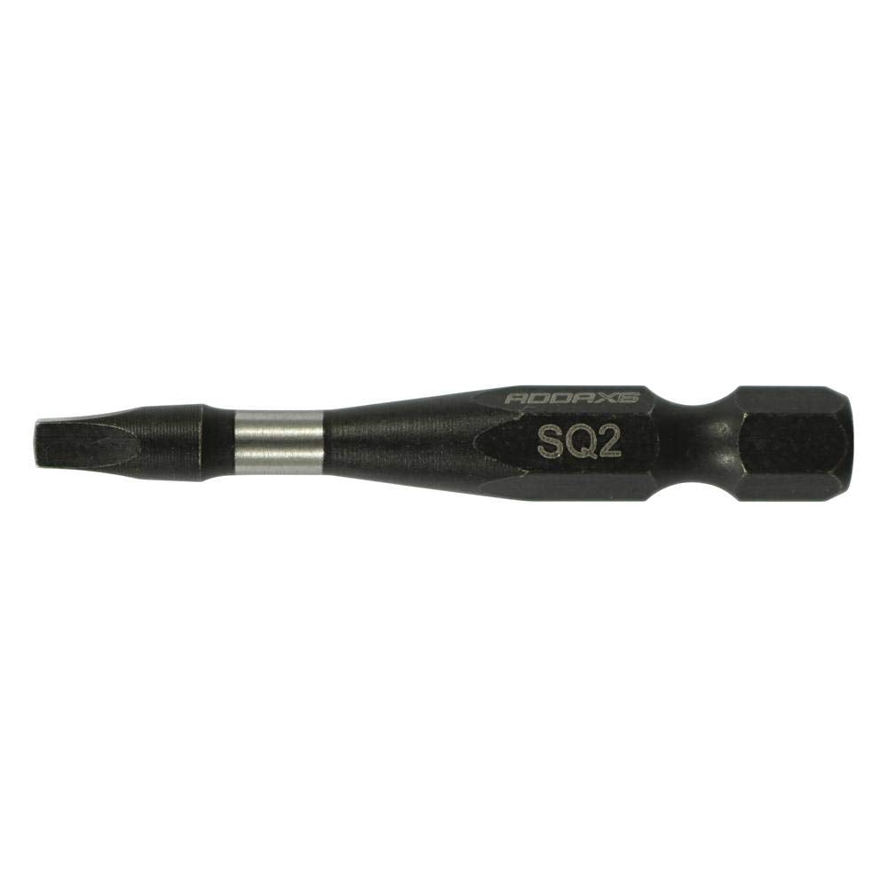 Timco 2SQ50X6Addax X6 Impact Driver Bits - SQ - No2. x 50