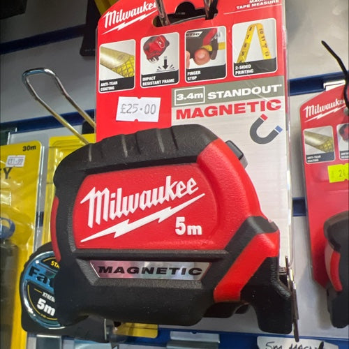 Milwaukee magnetic 5M metric only