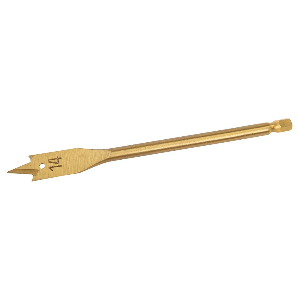 Silverline 107239 Titanium-Coated Flat Bit, 35mm