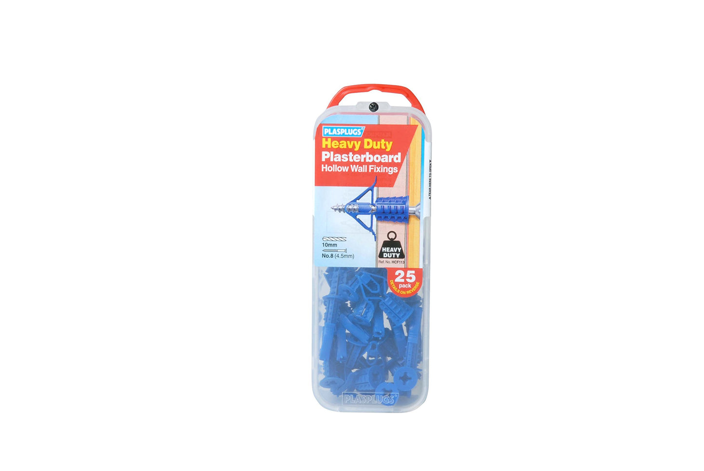 Plasplugs - Range of Fixings for Plaster