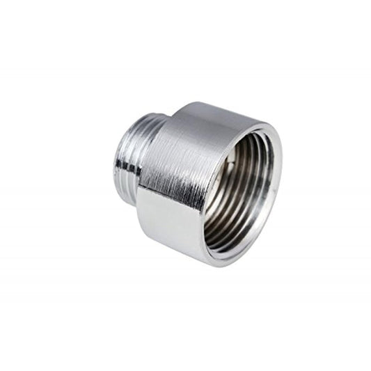 Chrome Water Pipe Reducer 3/4" x 1/2" BSP Thread Reducing Coupler Male / Female Tap Reduced Connector