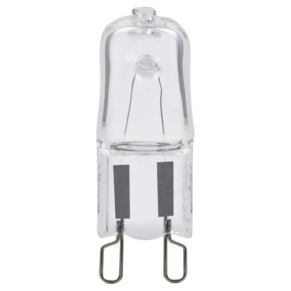 Crompton Lamps Halogen G9 Capsule 18W Dimmable Energy Saver (25W Equivalent) 2700K Warm White Clear 210lm Eco Light Bulb