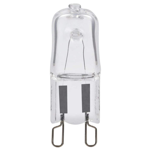 Crompton Lamps Halogen G9 Capsule 18W Dimmable Energy Saver (25W Equivalent) 2700K Warm White Clear 210lm Eco Light Bulb